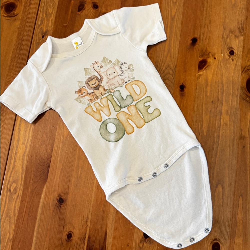 Wild one birthday Onsie size 12 months